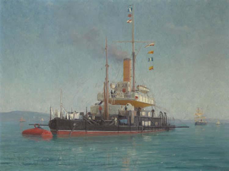 Lionel Walden Going Into Port Spain oil painting art